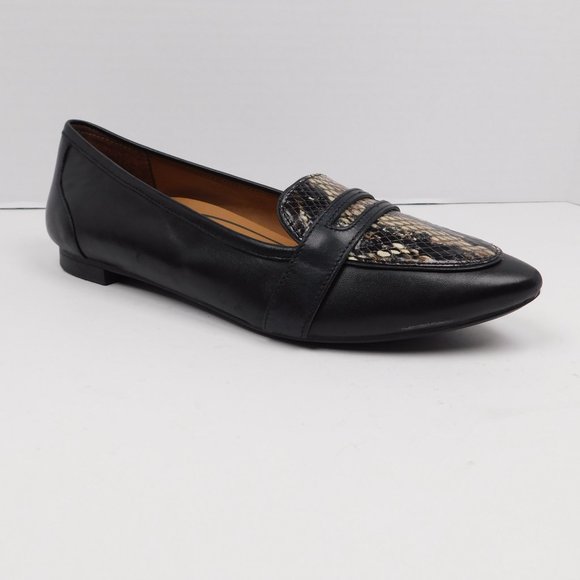 Vionic Savannah Boa Leather Loafers 8 (61324) - Picture 4 of 9